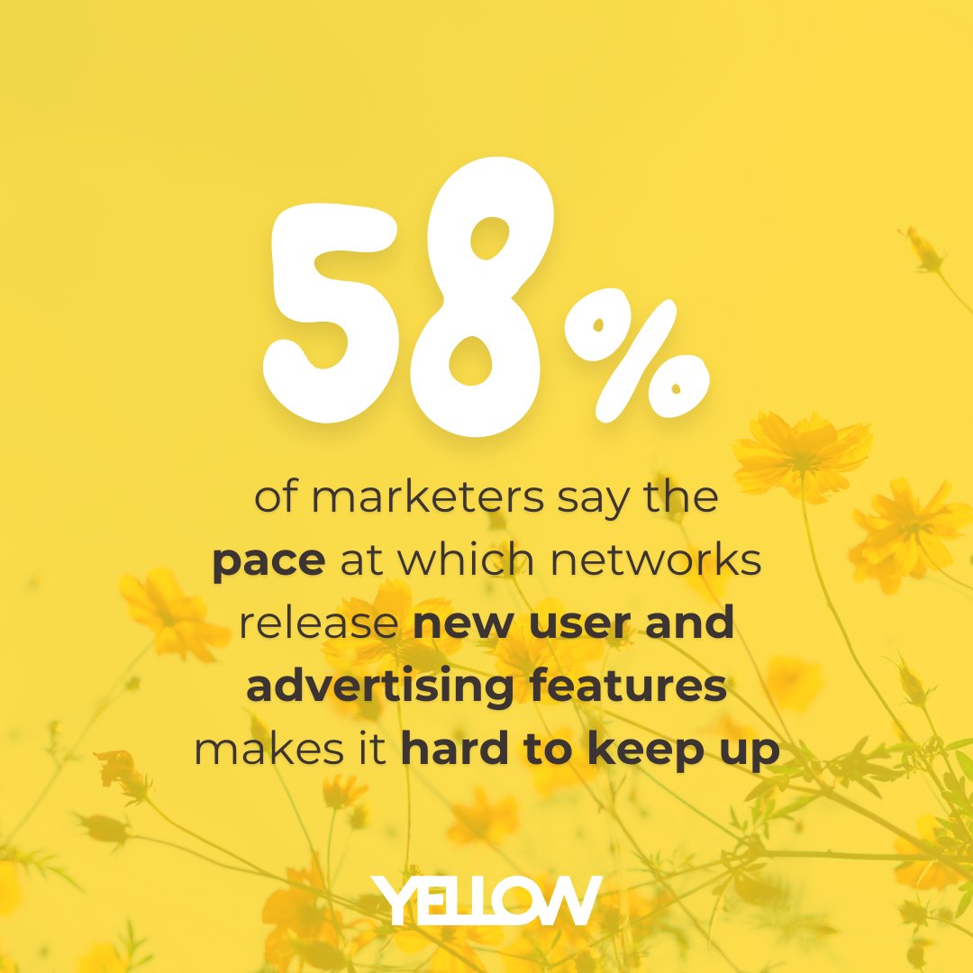 YELLOWMP's tweet photo. It's difficult to be active on every single platform with the ever-growing landscape of social media. 

In 2024, strategic organisations will push back against unjustified expectations to do everything on every platform. 

https://t.co/Wg6FFgY1EI https://t.co/xrAZZbvomi