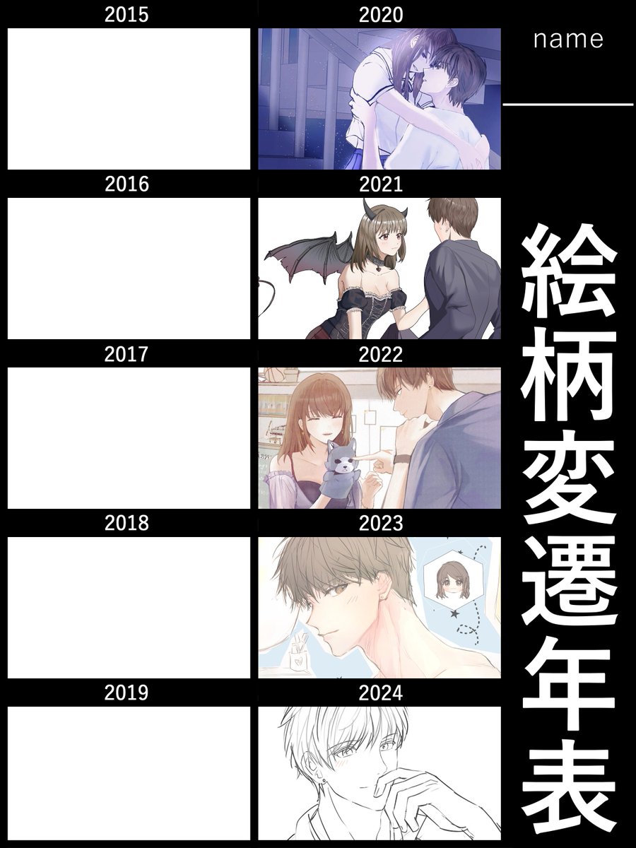 수상할정도로 갈발남녀만 그리던 사람 
요즘은 많이 못그렸지만