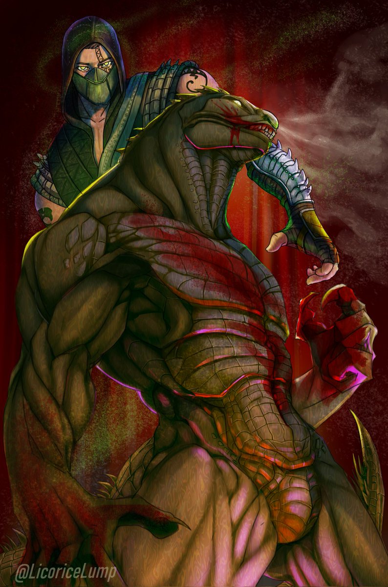 Licoricelump's tweet photo. Our beloved lizardman 🙏 
#mortalkombat #syzoth https://t.co/wOeVy3aRsO