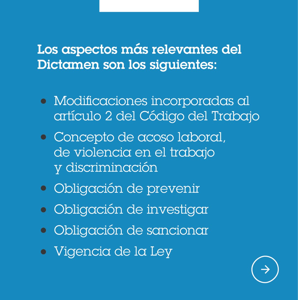 🆕 Dirección del Trabajo fija sentido y alcance de las modificaciones establecidas por la ley sobre acoso y violencia en el trabajo (#LeyKarin) ⚖️⚖️

👉 Revisarla nota completa: bit.ly/3VMrOLr