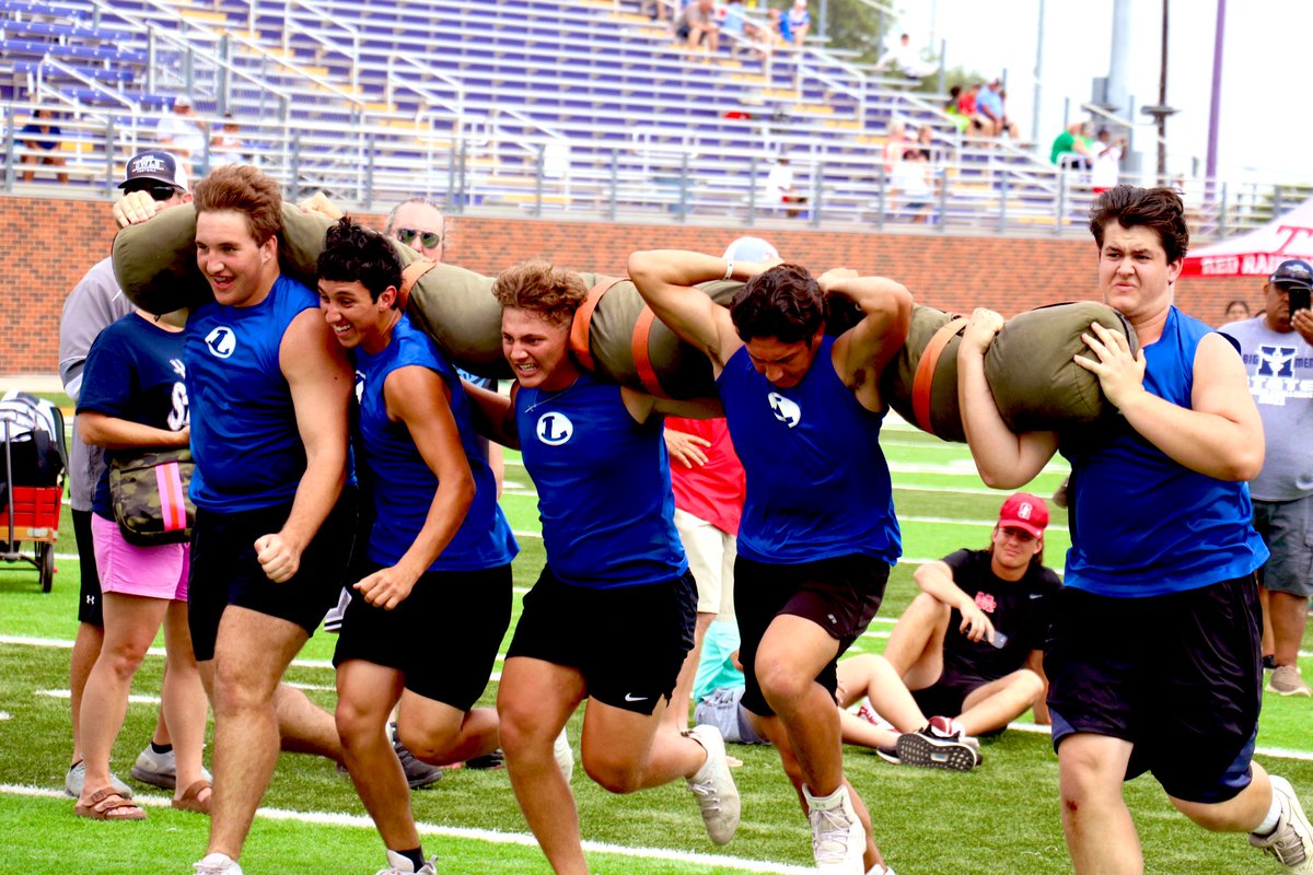 BurlesonHSU's tweet photo. This Saturday - IT’S ABOUT TO GET HEAVY - State Championship LineMAN Challenge. @BigBodyBusines1 @HSUCowboys #BigBodies #BigBodyBusiness https://t.co/ah4mBcekWD