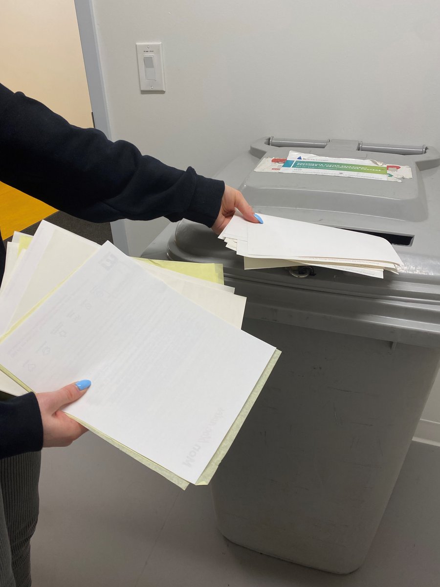 CU_Archives's tweet photo. When handling sensitive documents, secure shredding is the key to safeguarding personal details. It ensures that confidential information doesn’t fall into the wrong hands. If you don’t have a secure shredding container in your office, reach out to us, we’ll arrange delivery. https://t.co/gipG9jWa26