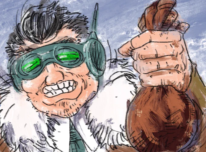 税キンを徴収するときのおいらです #悪の天才博士絵NJIキンタマキラキラ展示会キンタマ 