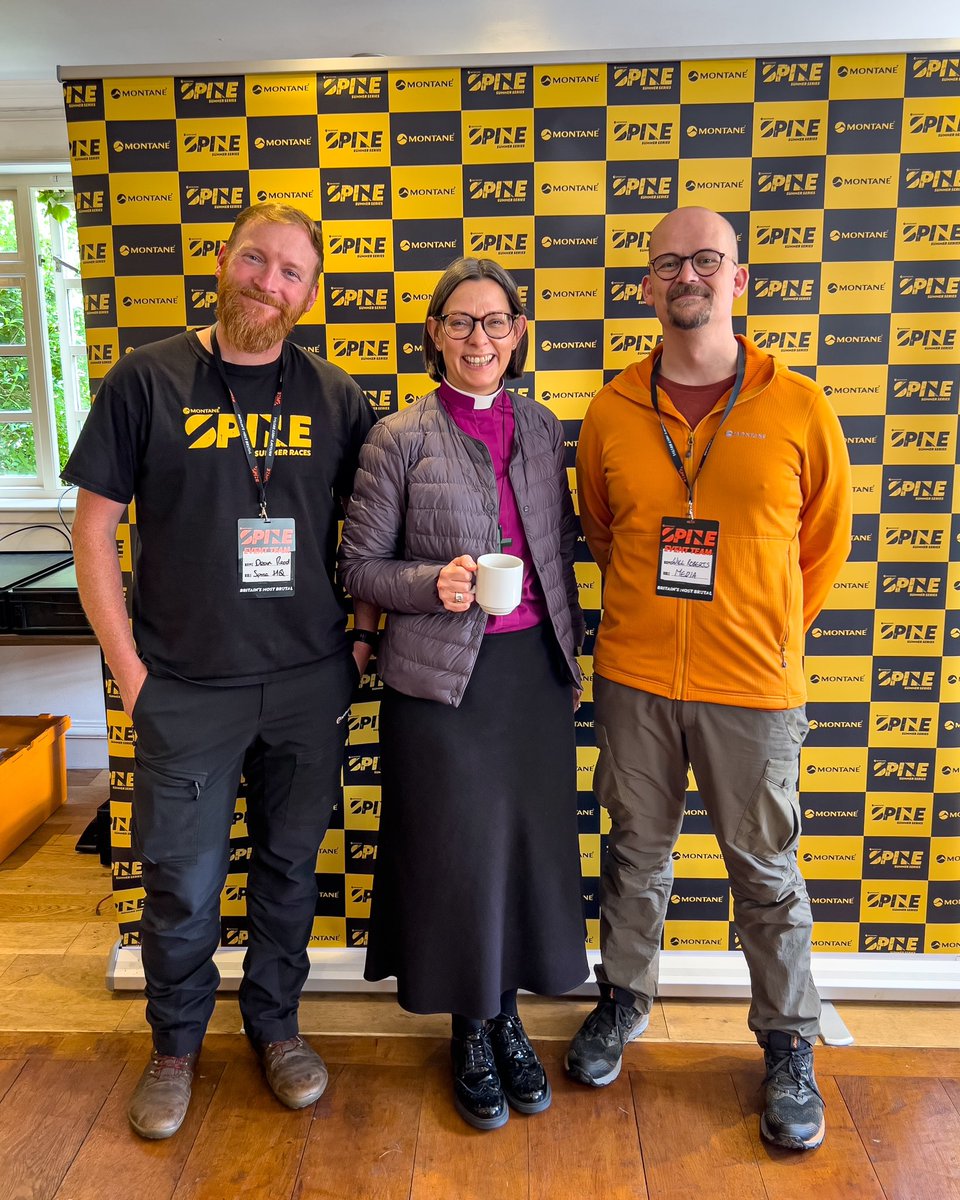 willbaldlygo's tweet image. Well, what a lovely morning this has been.

Thanks so much to @BishopNewcastle for stopping by to visit the finish line and meet the team. It’s was awesome to chat with a fellow #dotwatcher.

P.S. Hi @keithdunn!