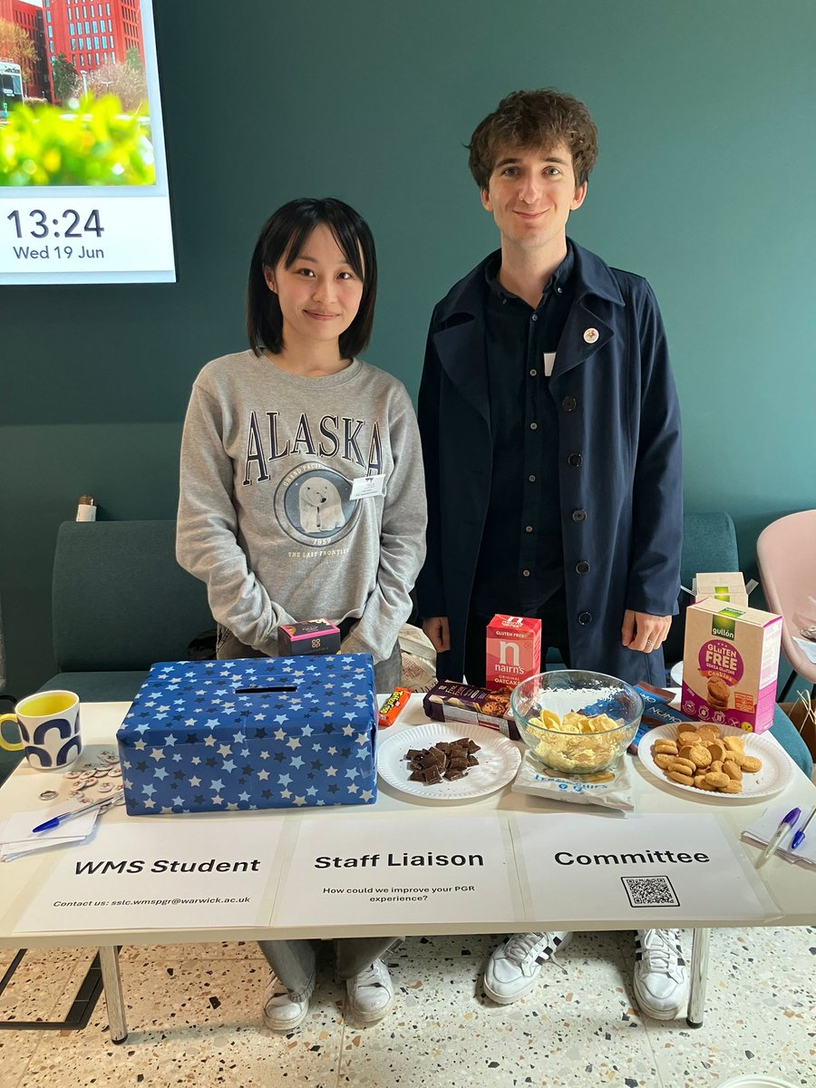 Matthew J Randell (@mj_randell) on Twitter photo Still time to come and chat about how your PGR experience <a href="/warwickmed/">Warwick Med School</a> can be improved! Find us behind the poster area in the IBRB atrium.
<a href="/WMS_RD/">WMS Research Degrees</a> Still time to come and chat about how your PGR experience <a href="/warwickmed/">Warwick Med School</a> can be improved! Find us behind the poster area in the IBRB atrium.
<a href="/WMS_RD/">WMS Research Degrees</a>
