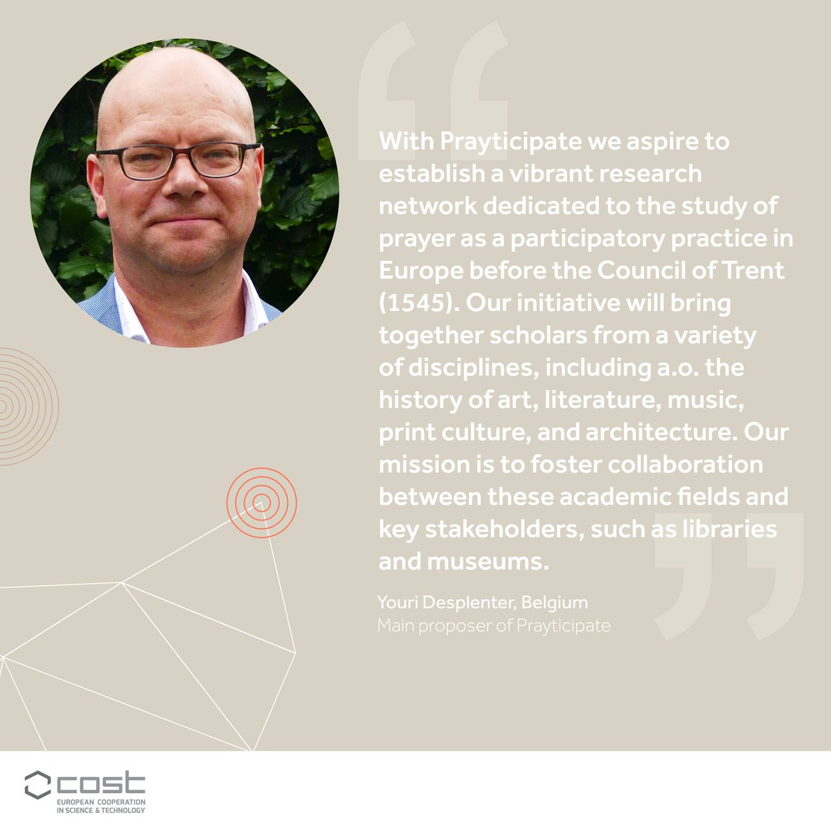 LitUGent (@litugent) on Twitter photo Prof. Desplenter over het nieuw toegekende COST netwerk PRAYTICIPATE: "Participation through Prayer in the Late Medieval and Early Modern World"                                cost.eu/actions/CA2314… Prof. Desplenter over het nieuw toegekende COST netwerk PRAYTICIPATE: "Participation through Prayer in the Late Medieval and Early Modern World"                                cost.eu/actions/CA2314…