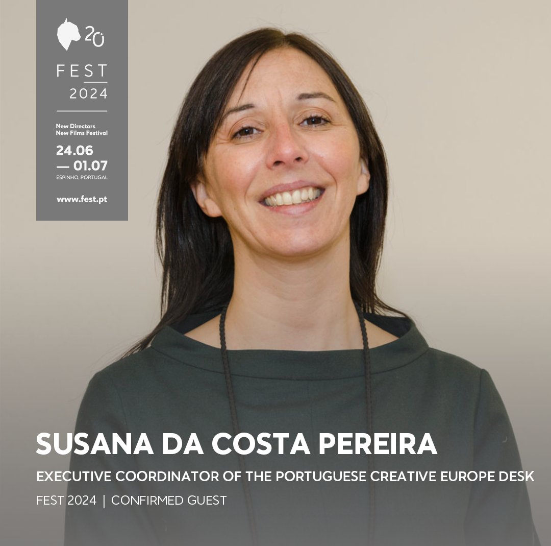 The Executive Coordinator and head of the MEDIA strand at the <a href="/EuropaCriativa/">Europa Criativa PT</a> Desk Portugal, Susana Costa Pereira, will be present at FEST.
Susana Costa Pereira will be leading an info-session aims to address Creative Europe MEDIA’s opportunities.
