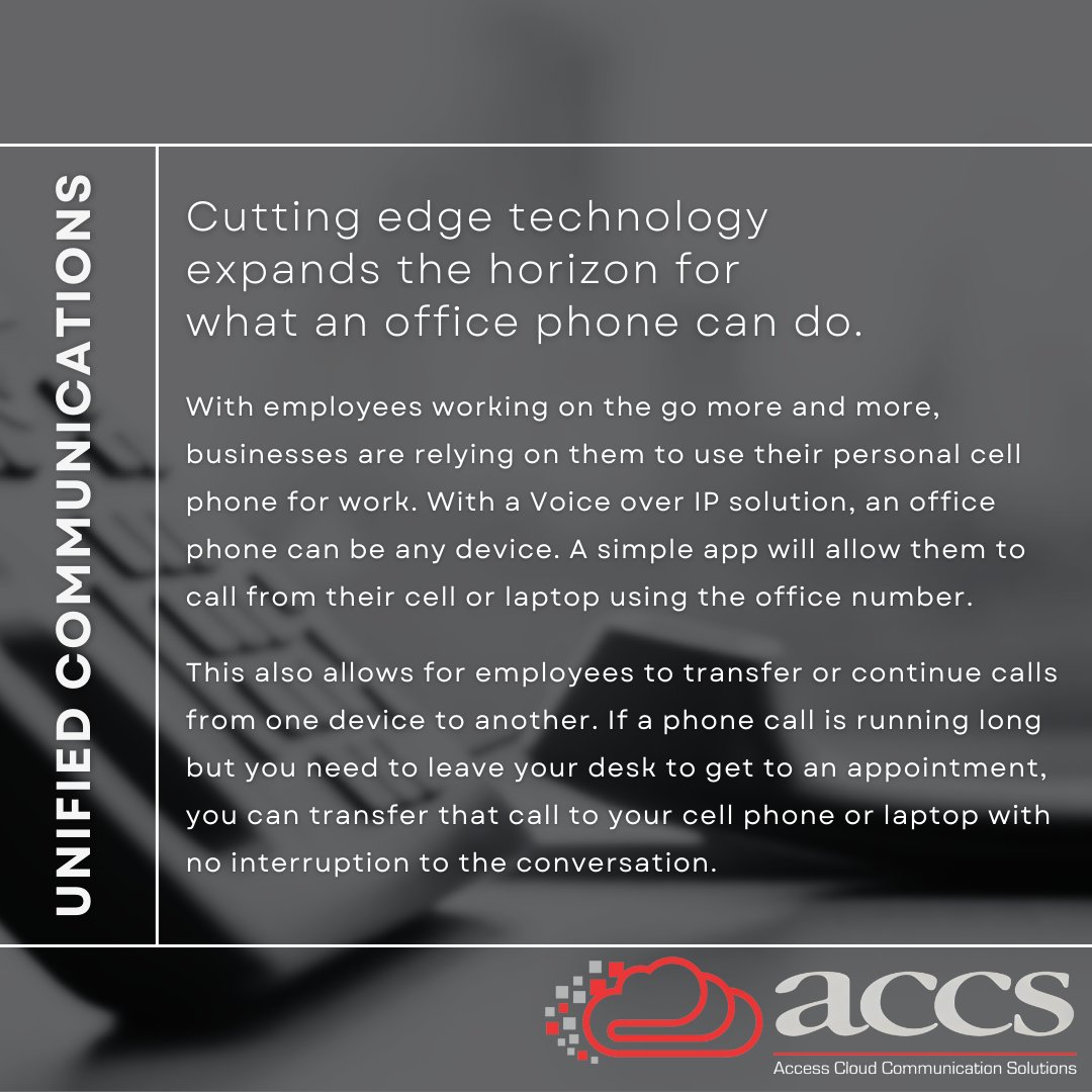 accesssystems's tweet image. Cloud Communications is so much more than making voice calls - it can increase productivity for your business and unify communications. Contact Access Systems to improve your business communications today! #AccessSystems  #CloudCommunications #KeepingOfficesConnected