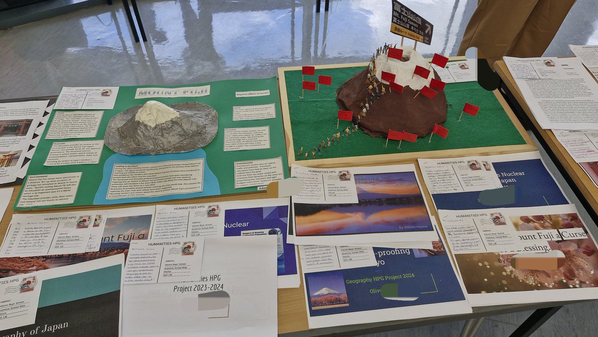 HBShumanities's tweet photo. Here are just some of the amazing projects that students have been working on this year! https://t.co/imCDzcaxuj