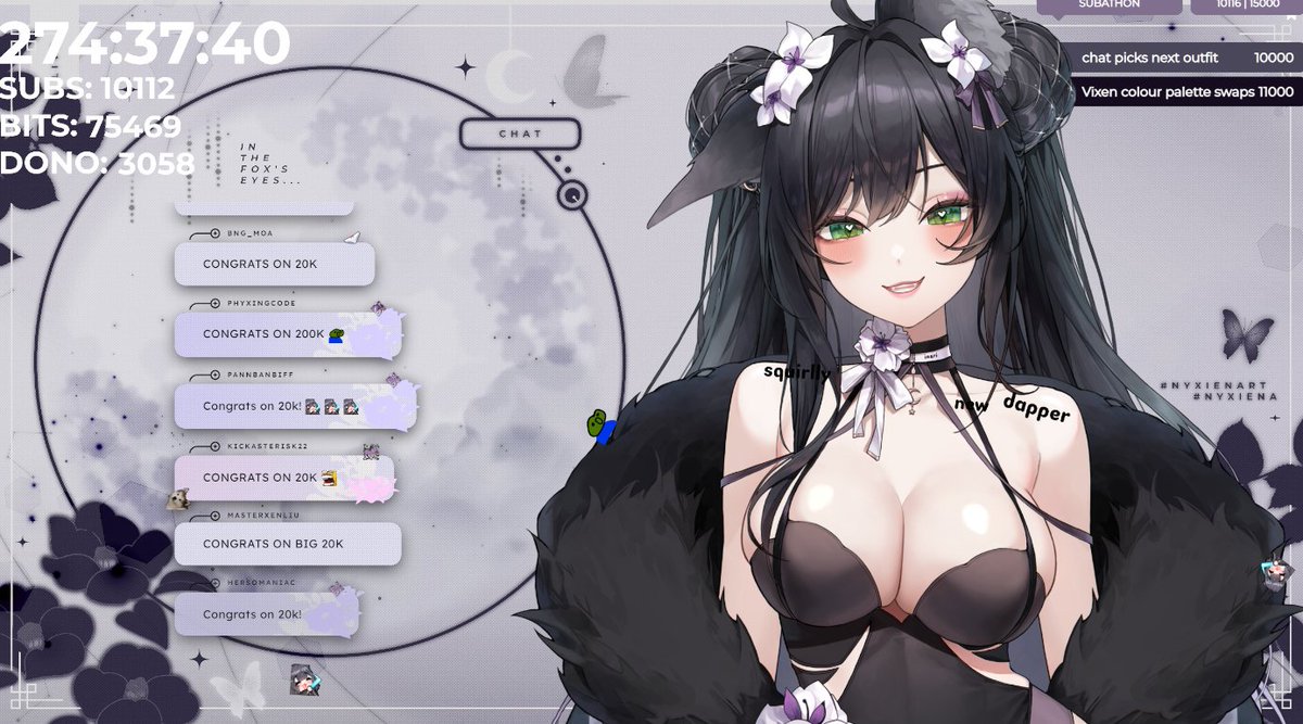 nyxiena's tweet image. AAAAAAAAHHHHHH THANK YOU FOR 20K ON TWITCH

My heart is so full 🥹