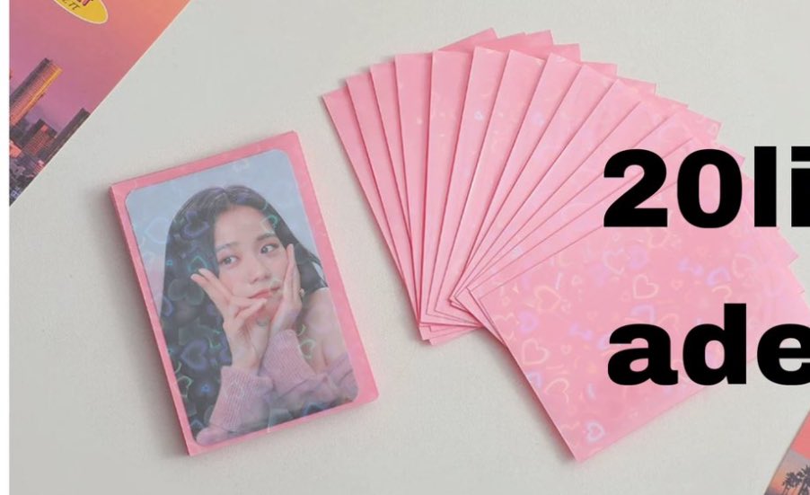 myojostore's tweet image. 20li kalp hologramlı pembe sleeve satış
elimizde, bayram sonrası kargolayabiliriz
her şey dahil, hasarsız, 80 ₺
gören rtlerse seviniriz 💘

@bujo_go @bujoshoptr @bindersatis @bujo_sell @bujosatis