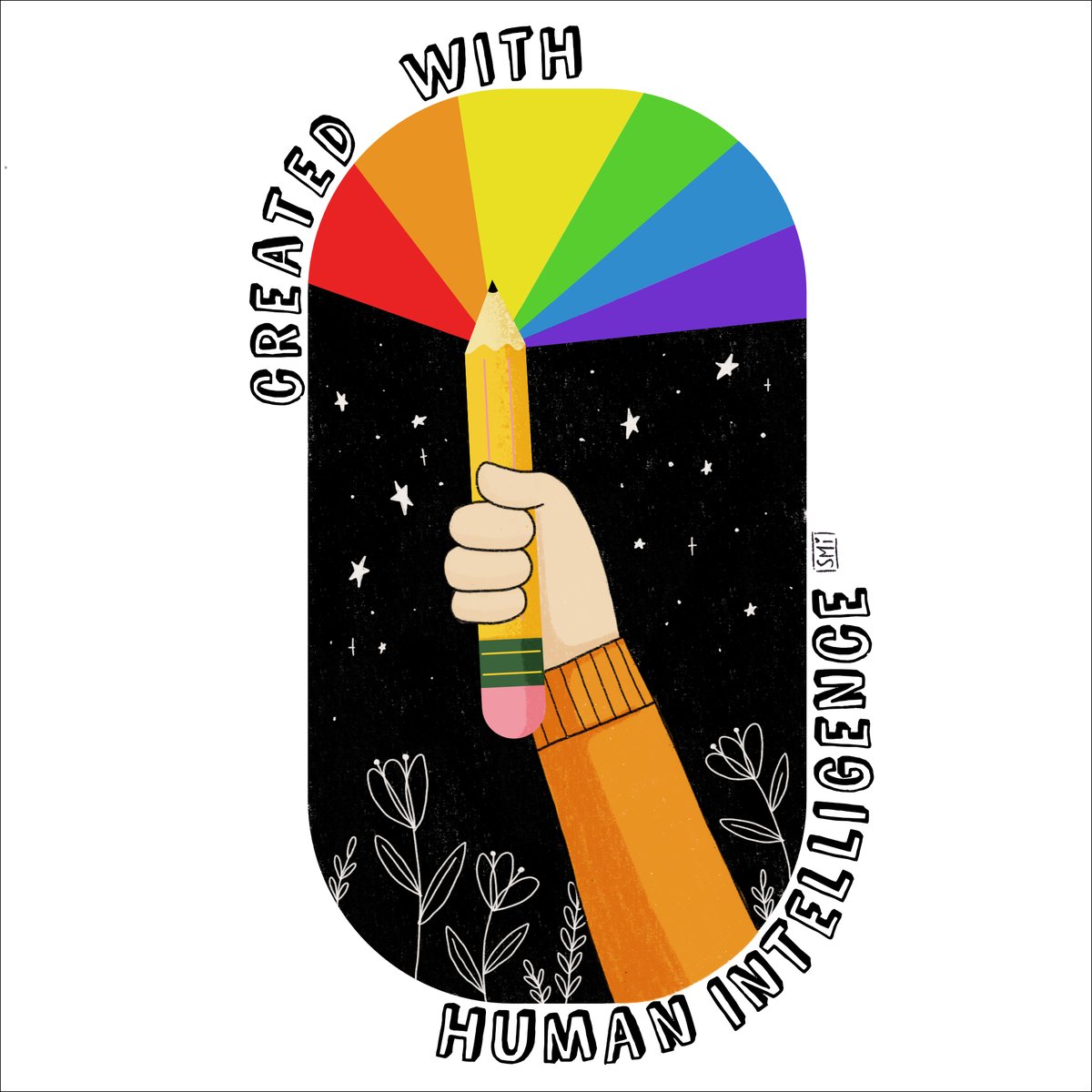 Just putting this one out there. #hibadge2024 #illustration