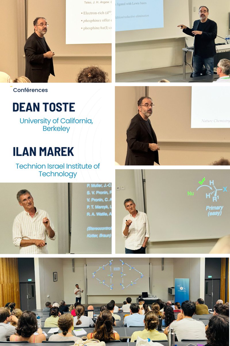 ICGM Montpellier (@icgmmontpellier) on Twitter photo #Conférences
Dean Toste et Ilan Marek, Professeurs de prestige dans le domaine de la Chimie Organique, nous ont fait l’honneur de leur présence à l’<a href="/IcgmMontpellier/">ICGM Montpellier</a>. Nous les remercions pour leurs interventions inspirantes qui ont donné lieu à de riches échanges. #Conférences
Dean Toste et Ilan Marek, Professeurs de prestige dans le domaine de la Chimie Organique, nous ont fait l’honneur de leur présence à l’<a href="/IcgmMontpellier/">ICGM Montpellier</a>. Nous les remercions pour leurs interventions inspirantes qui ont donné lieu à de riches échanges.