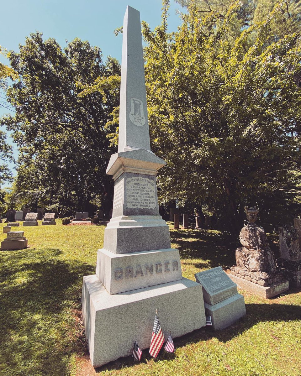 I’ve shared this before… Today is #Juneteenth… on June 19, 1865, Union General Gordon Granger informed the last enslaved people in TX of their emancipation. He’s buried in the Lexington Cemetery in Lexington, KY. There’s no mention on his monument of his contribution to history