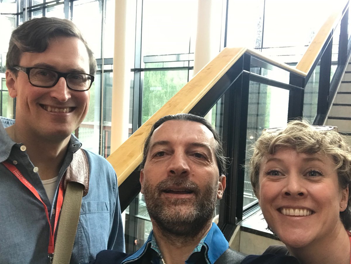 Old brown scholar in the middle, young green talents on the sides. The transition is on its way. Thank you for a great IST Conference!