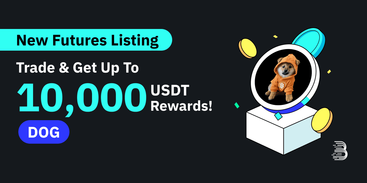 New Futures Listing
Trade $DOG -Win 10,000 USDT Rewards!

🔗 bitmart.com/activity/dog/e…

📈 Follow <a href="/BitMart_Futures/">BitMart Futures</a> 
💬 Join t.me/BitMartFuture
🔄 RT &amp; Tag 3 frds