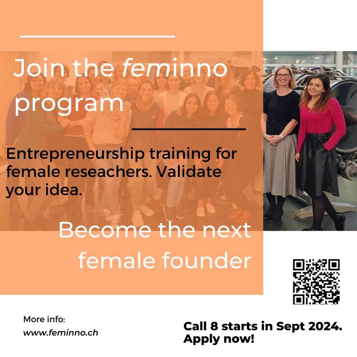 🚀 Calling all visionary female researchers! 🌟
Do you have an innovative idea that could change the world? 🌍 The feminno training program is here to help you bring that vision to life! Apply now: uzhcareer.ch/de/about-us/fe…