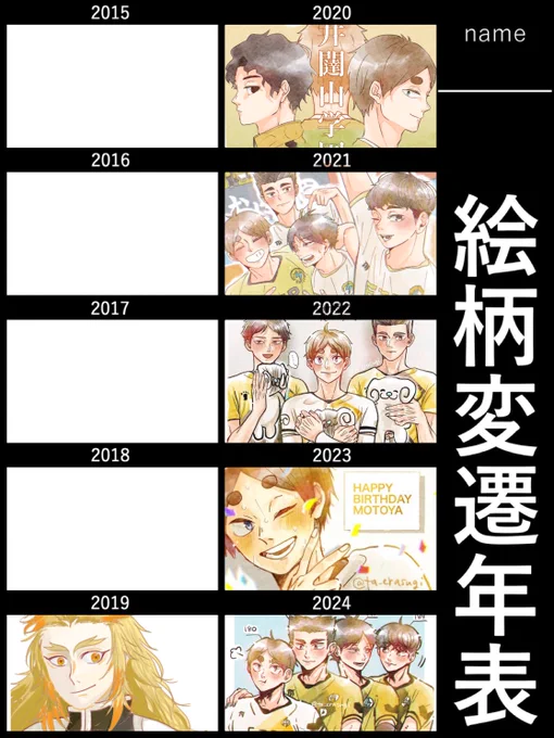 2020のやつ多分初描きこもりくんだと思う🤔 