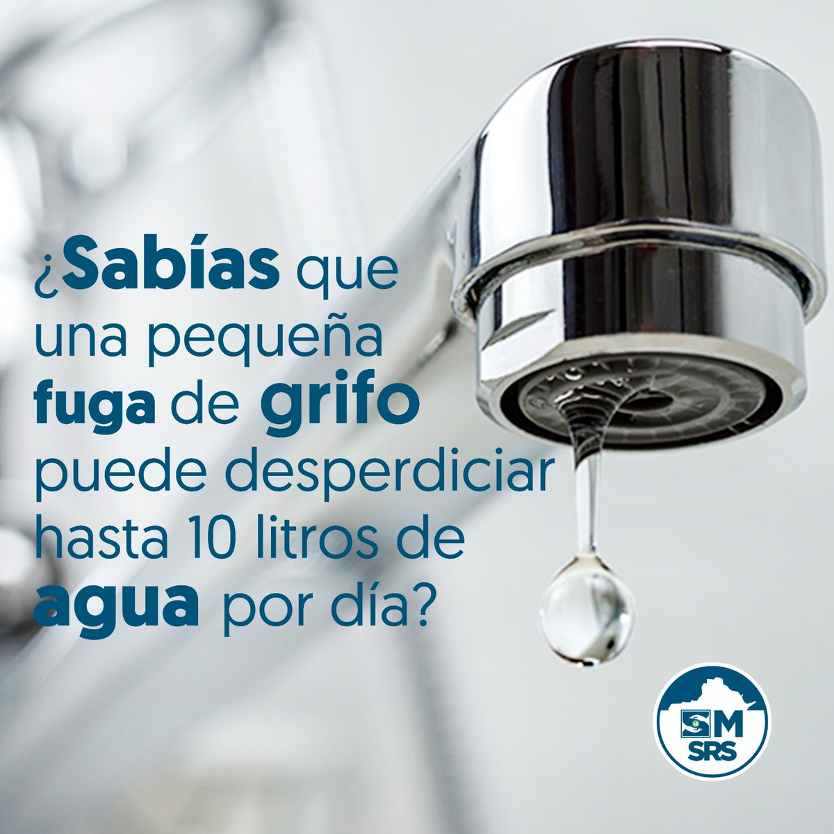 Puede parecer una insignificante gota, pero cada segundo cuenta al desperdiciarse.

Tienes en tu poder la solución para preservar tan valioso mineral.

¡Sin agua, no hay vida!

#Noladesperdicies
#Agua
#Energía