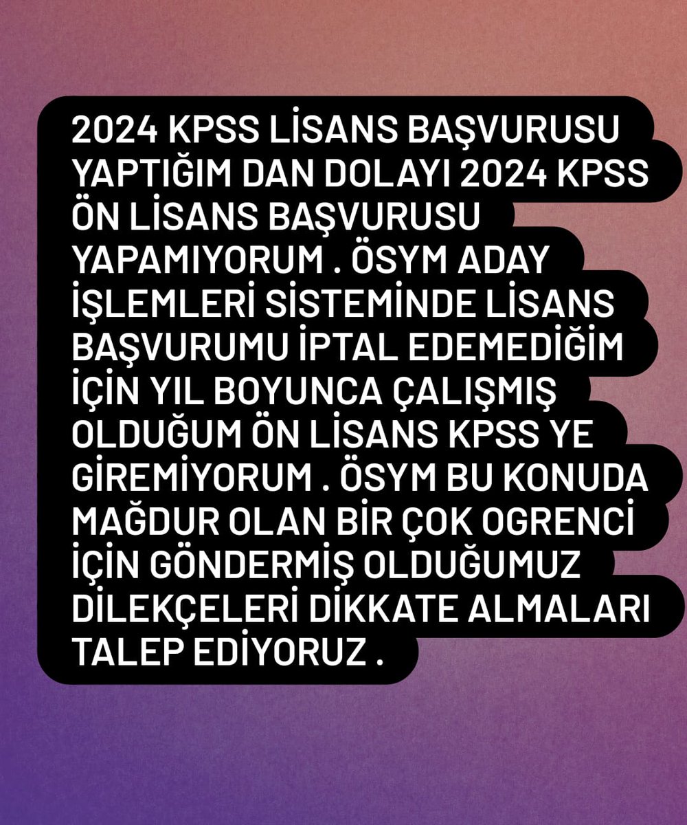 Esma tweet media