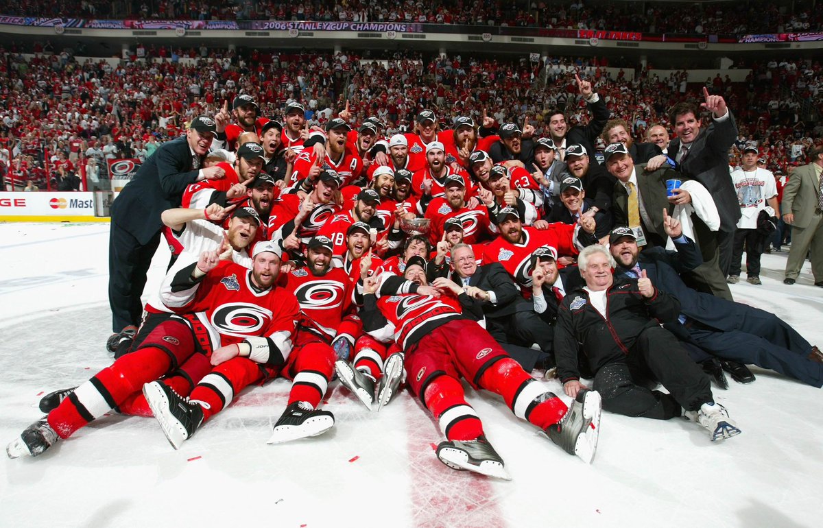 Aaron Ward (@nhl_aaronward) on Twitter photo Today makes 18 years with this Band of Brothers. The Stanley Cup Champion text chain is buzzing today. Cliché but true, we never lose that affinity STILL for reconnecting around this amazing journey, on this day. Bodies breakdown, but the kinship lasts. Salut! <a href="/CarolinaNHLAlum/">Carolina NHL Hockey Alum</a> Today makes 18 years with this Band of Brothers. The Stanley Cup Champion text chain is buzzing today. Cliché but true, we never lose that affinity STILL for reconnecting around this amazing journey, on this day. Bodies breakdown, but the kinship lasts. Salut! <a href="/CarolinaNHLAlum/">Carolina NHL Hockey Alum</a>