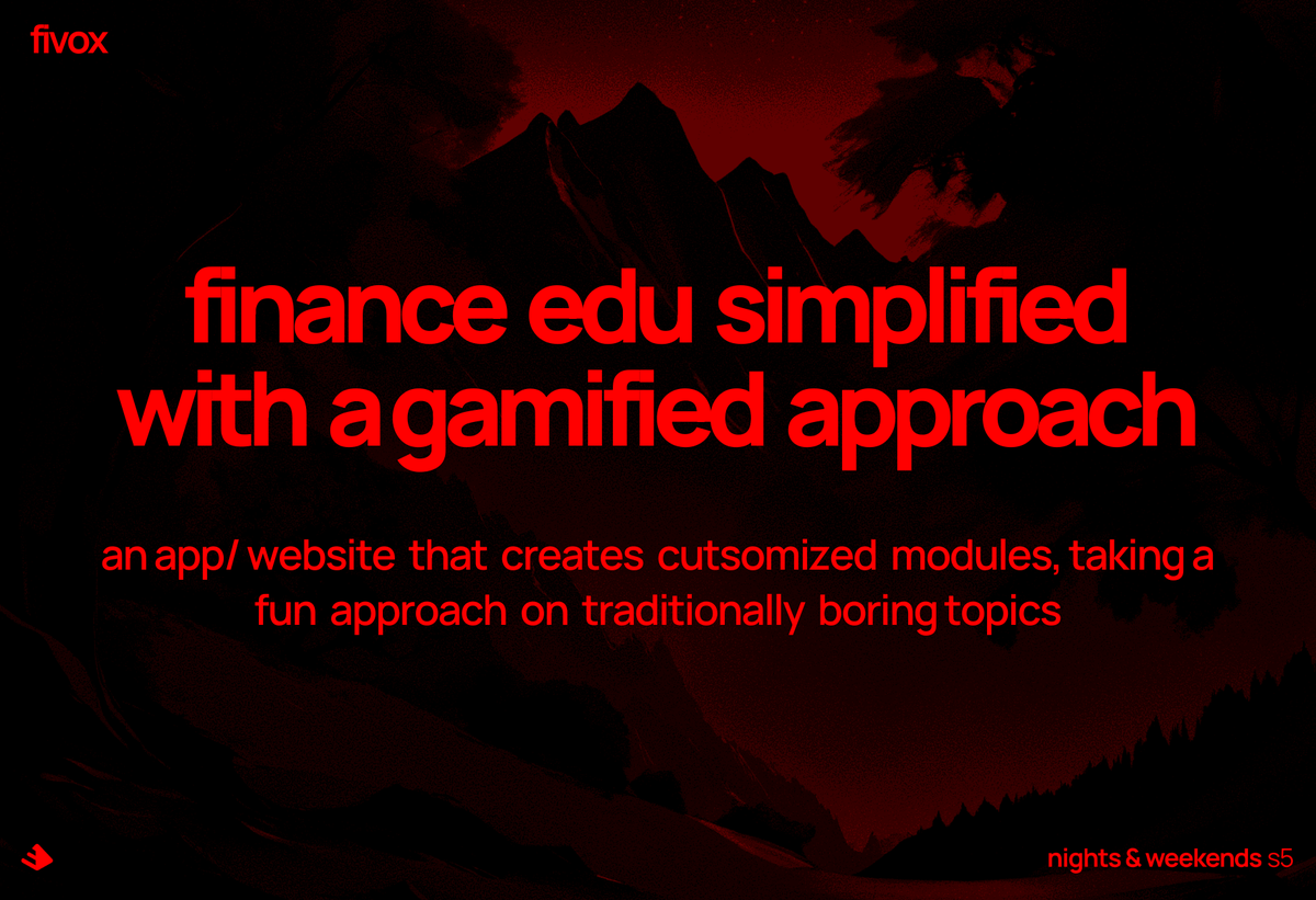 _Tanu_13's tweet photo. we all know how boring watching 2-3 hours finance lectures about a dude yapping terms we don't get, so i came up with this idea.
would love to know your thoughts.
cc: @_buildspace @_nightsweekends https://t.co/FHxbb5JPf1