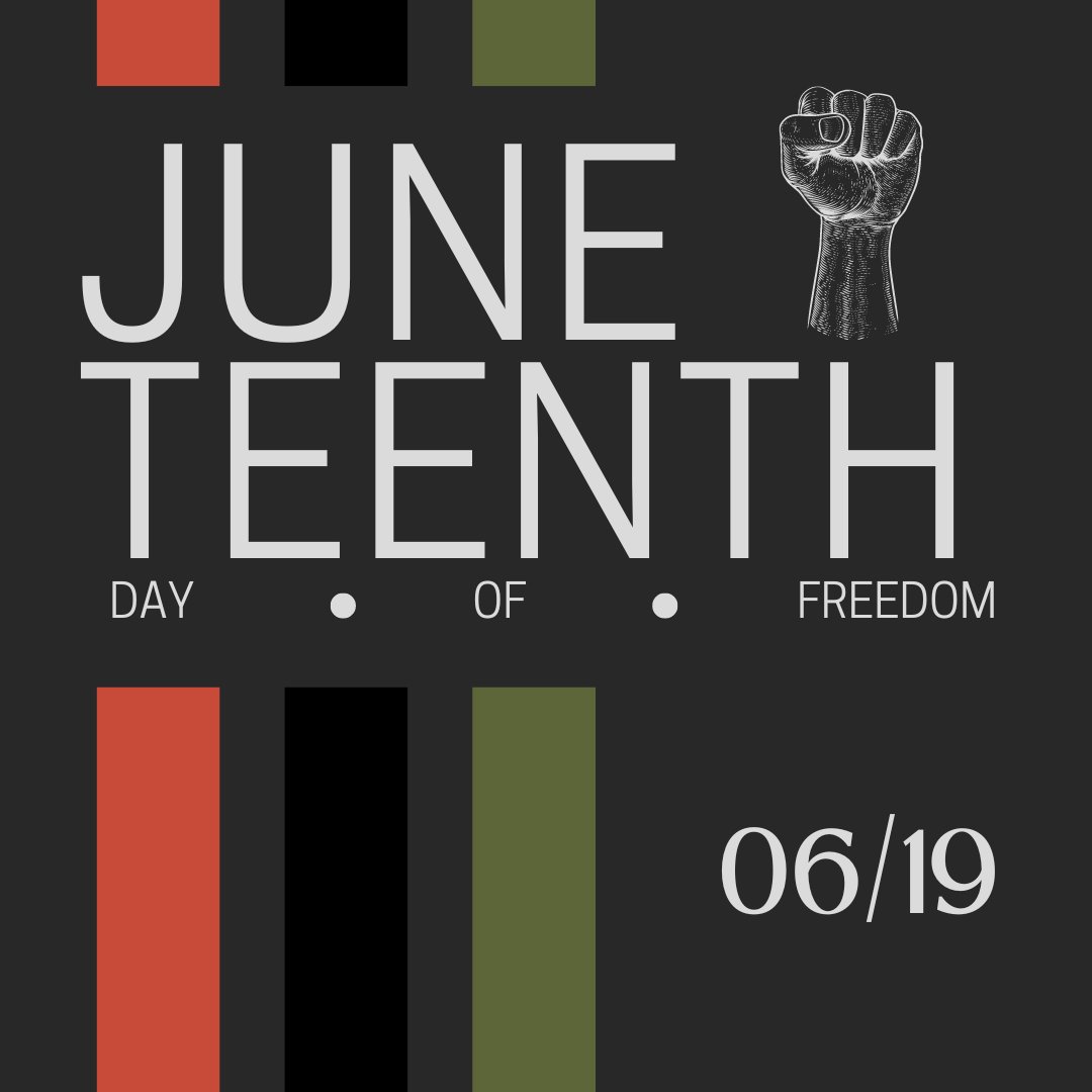 ShareHouseFargo's tweet photo. Today is Juneteenth, a crucial day in our nation’s history. 
Though we have progressed since this country’s earliest days, let’s keep working to provide an even better future!
Happy Juneteenth!❤️👏

#Juneteenth #ShareHouse #RecoveryIsPossible #SuccessAtShareHouse #WeDoRecovery https://t.co/MUg8SpNwxu