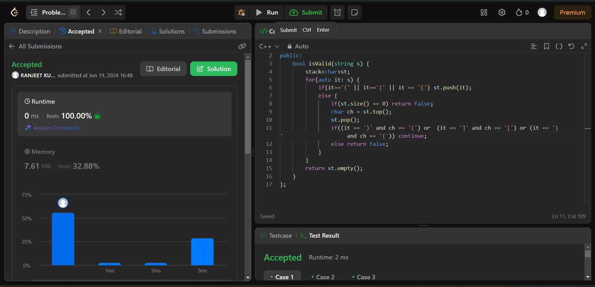 rjeetgupta's tweet image. Day 24 of #100dayscoding
Practiced backend models and solved a stack problem (valid parenthesis). I also learned two ways to connect to MongoDB, boosting my confidence. Stay tuned for more updates on my learning journey! 
#100DaysOfCode #Coding #WebDevelopment