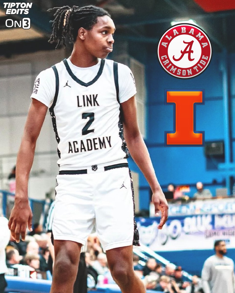 5⭐️ Jasper Johnson, the No. 10 ranked recruit in the 2025 class, has scheduled official visits to Alabama and Illinois (On3+): on3.com/news/5-star-sg…