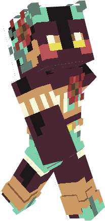 Damocles_Garden's tweet photo. it sounded fun... and it was!
a Little quick twist on my usual goat skin
but restarted from scratch!
#skinspeedrun #magicolor16 https://t.co/tJtg7tpsFO