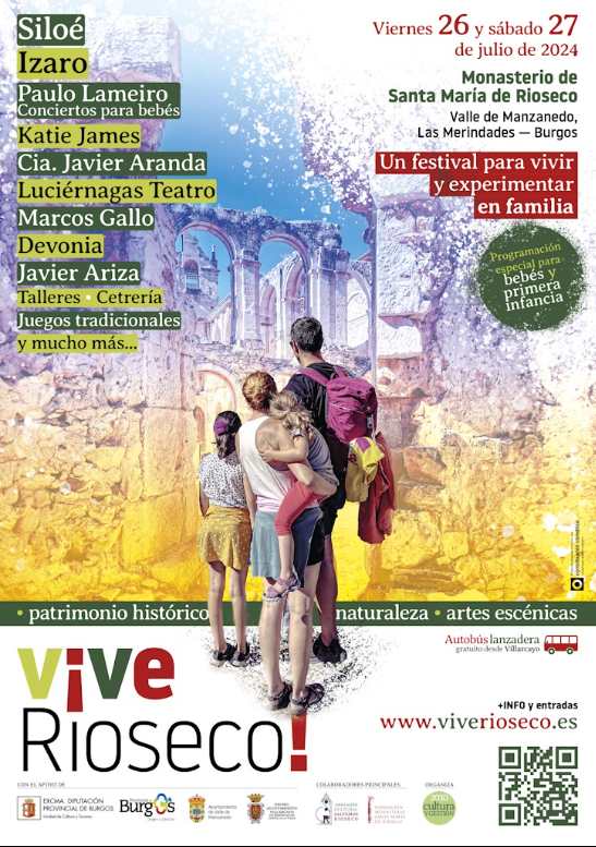 Burgos Origen y Destino (@burgostur) on Twitter photo 🎭 <a href="/ViveRioseco/">ViveRioseco</a> regresa con su 3ª edición el 26 y 27 de julio en <a href="/SMariadeRioseco/">Monasterio de Rioseco</a>
Un festival familiar que une artes escénicas, patrimonio histórico y natural, música y más.
#ViveRioseco #FestivalFamiliar #ArtesEscénicas #PatrimonioHistórico #TurismoCultural 🎭 <a href="/ViveRioseco/">ViveRioseco</a> regresa con su 3ª edición el 26 y 27 de julio en <a href="/SMariadeRioseco/">Monasterio de Rioseco</a>
Un festival familiar que une artes escénicas, patrimonio histórico y natural, música y más.
#ViveRioseco #FestivalFamiliar #ArtesEscénicas #PatrimonioHistórico #TurismoCultural