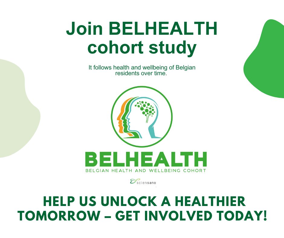 📢 Jij:
✅bent 18+🎂
✅woont in 🇧🇪
✅bent bereid om elke 4 maanden (&lt;15 min) een online vragenlijst in te vullen📅
✅wilt jouw stempel drukken op de #geestelijke #gezondheid van morgen?🧠
Sluit je aan bij onze cohortstudie! 👇
surveys.sciensano.be/index.php/8664…
 🎞 youtube.com/watch?v=QbUkYH…