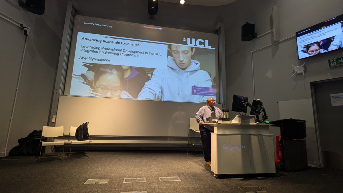 Dr Folashade Akinmolayan Taiwo (@f_akinmolayan) on Twitter photo Today at <a href="/QMULSEMS/">QMUL School of Engineering and Materials Science</a>, we had an interesting talk from <a href="/AbelNyamapfene/">Prof Abel Nyamapfene PFHEA</a> based on professional development in addition to educational reflections over his career. Today at <a href="/QMULSEMS/">QMUL School of Engineering and Materials Science</a>, we had an interesting talk from <a href="/AbelNyamapfene/">Prof Abel Nyamapfene PFHEA</a> based on professional development in addition to educational reflections over his career.