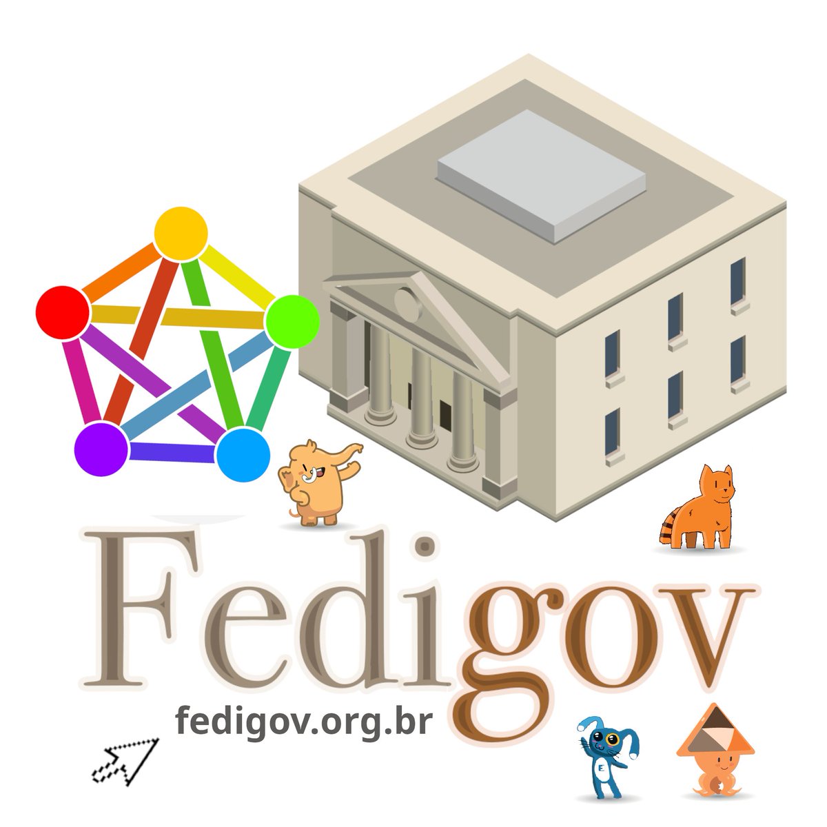 AlquimidiaOrg's tweet photo. Para incentivar a adoção das redes federadas pelas instituições públicas no Brasil, a Associação Alquimídia lançou uma campanha com conteúdos e orientações aos Governos e órgãos públicos chamada #FediGov. Divulgue: https://t.co/Gic3AtntCx #Fediverso #Fediverse #VemProFediverso https://t.co/WXAwg7LpXc