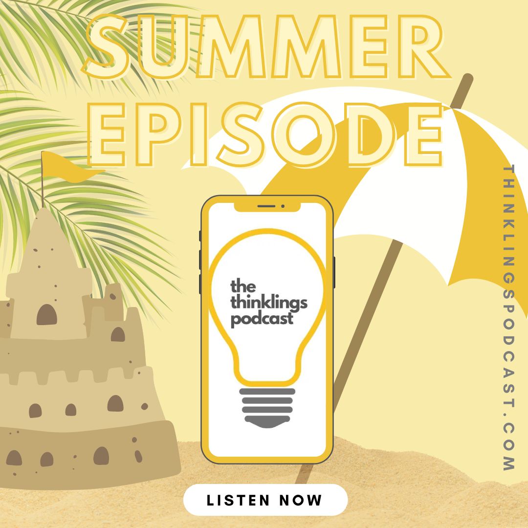 ThinklingsPod's tweet photo. 🏖️SUMMER IS HERE! ☀️

So tune in to this week’s episode!

#tuneintoday
•Apple: https://t.co/8TFaZzO5dW
•Spotify: https://t.co/oFzKCx9CBn

#thinklingspodcast #thinklings #episode193 #newepisode #podcast #summer #summerepisode #poeticdiction #poetry #ecclesiastes #ecclesiastes11 https://t.co/zPol2HluMM