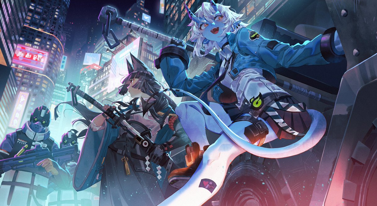 10:00 + Commission for Zenless Zone Zero - Congrats on release! 🎉 
#Zenless #zzzero #Soukaku #HoshimiMiyabi