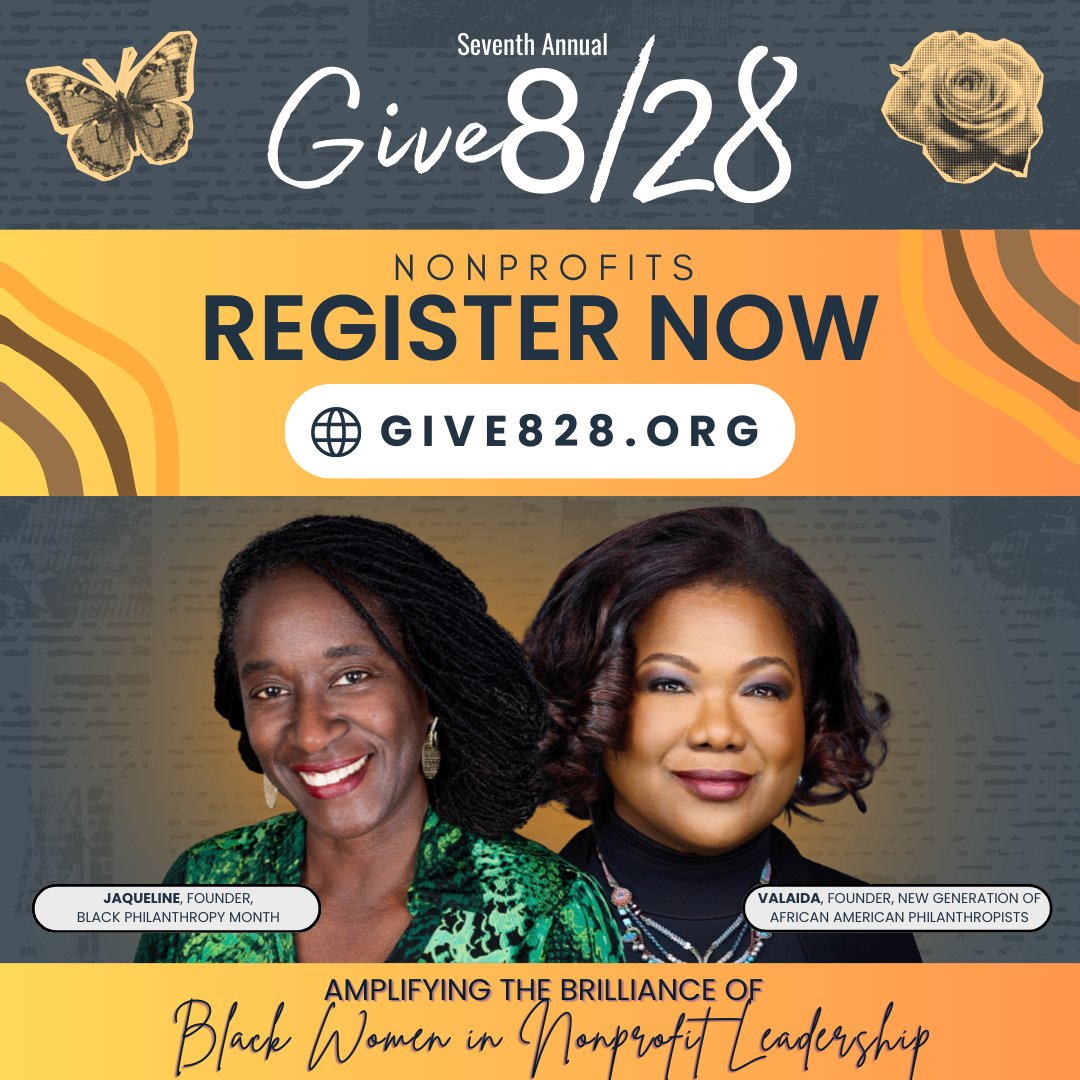 🚀 It’s official – registration for #Give828 is OPEN! Join us in celebrating Black-led nonprofits. Sign up and make an impact! 🖤✨ #BlackPhilanthropy #Nonprofits