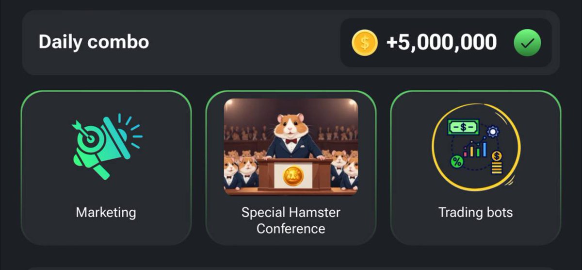 OpenExCore's tweet photo. 💣Hamster Daily Combo
Like Retweet And Follow 👆
#TapSwap #TapSwapCommunity #TapSwapX2 #TapSwapTon #AZCoiner #NOT #zksync $zksync #Airdrop #HAMSTERKOMBAT #miniton #notcoin #TON https://t.co/VW0GCaM1jj