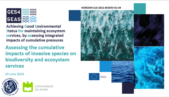 SKatsanevakis's tweet image. Today, I presented CIMPAL and its ongoing and future developments via the Horizon projects #GES4SEAS and #GuardIAS to colleagues from Directorate D of the JRC. We had engaging discussions on the cumulative impacts of #invasive species on #biodiversity and ecosystem services.