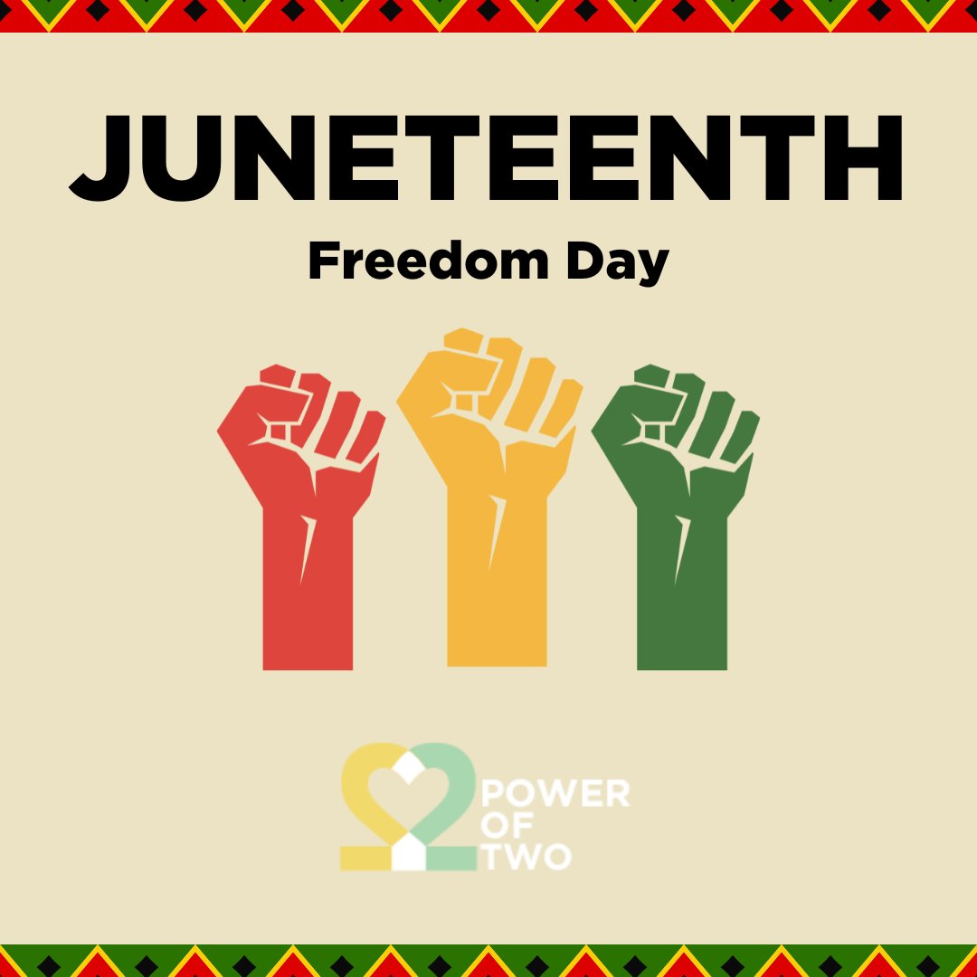 This #Juneteenth2024, Power of Two is reflecting on our history and continues to strive towards a brighter future for black families. We are committed to supporting underserved communities in NYC by equipping black and brown families with the tools to reach their full potential.