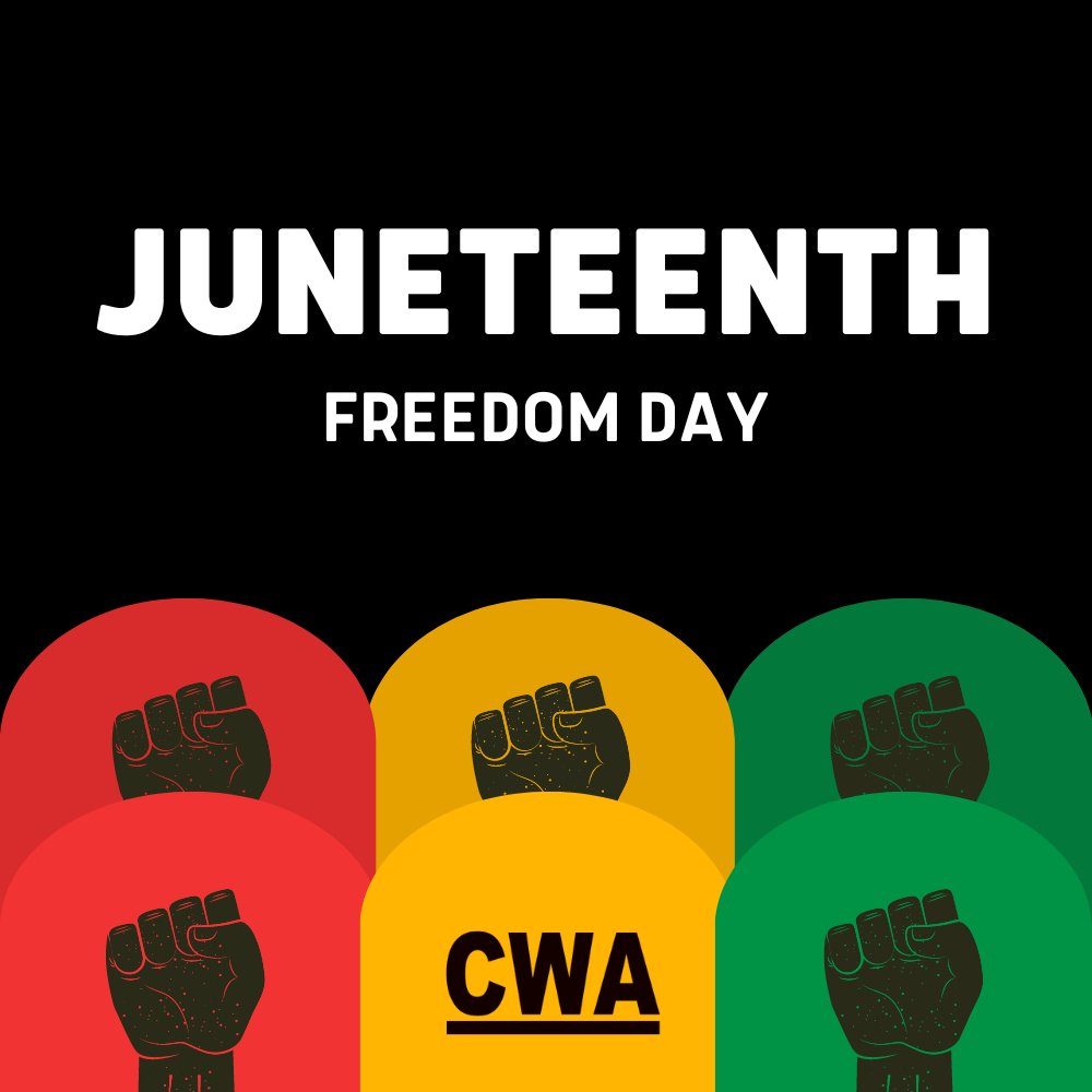 Today we celebrate Juneteenth. 

It is a day to remember the past and to recommit ourselves to ending economic and racist oppression.
