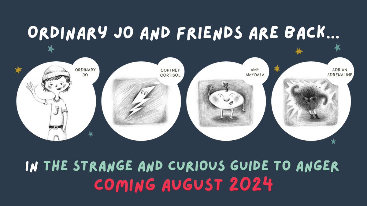 Ordinary Jo and friends are back to help guide you through the strange and curious world of anger...

A new story from award-winning author <a href="/sallydwrites/">Sally Donovan OBE</a> for children who want to learn more about their emotions.

Coming August 2024: amazon.co.uk/Strange-Curiou…