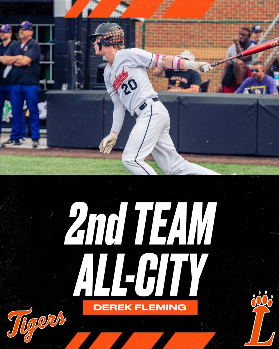 Congratulations to Junior Infielder Derek Fleming on being named 2nd Team All-City #GoTigers🐅 <a href="/DFleming2025/">Derek Fleming</a>