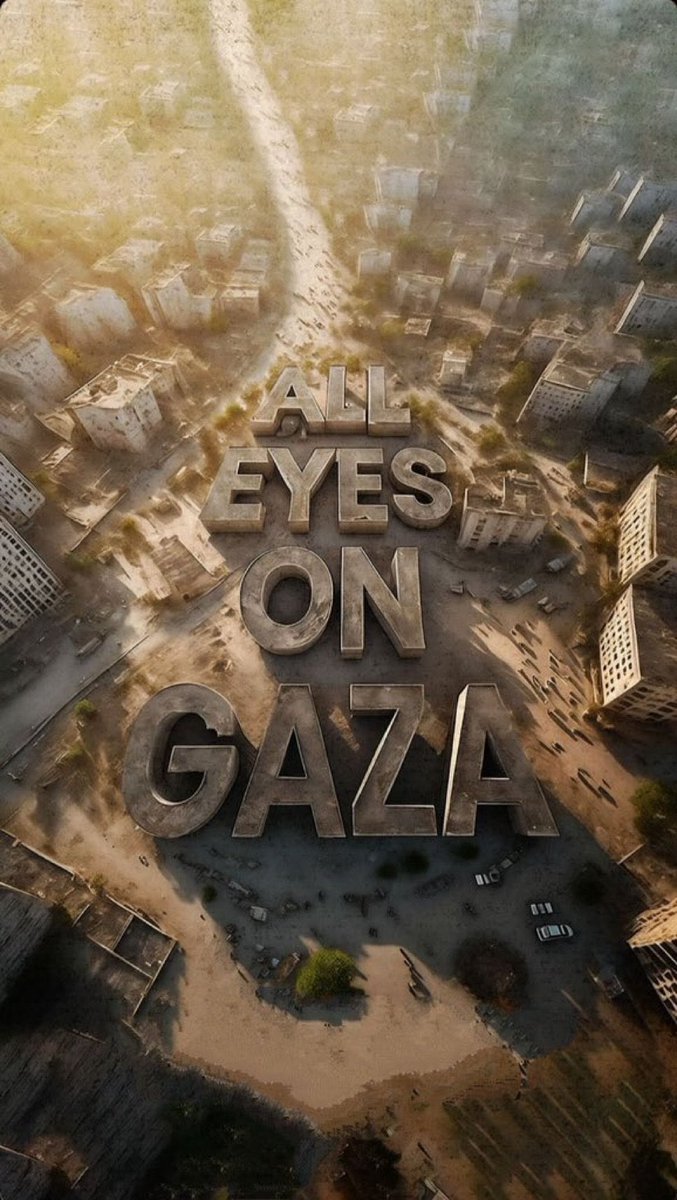 InsiderWorld_1's tweet photo. ALL EYES ON GAZA! https://t.co/EErp70ikbd