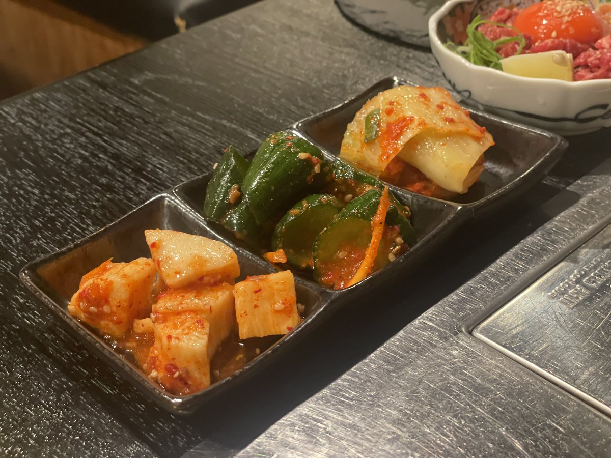 インスタでよく出てくる梅田の焼肉に来た🥩
クオリティはまあまあだけど、コスパ考えるとリピートはないかな🤔