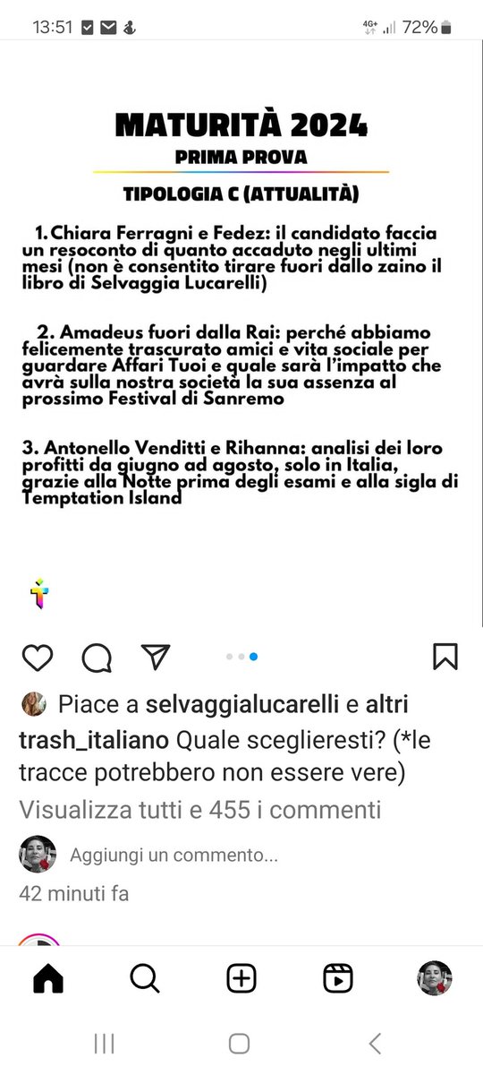 Se questa traccia fosse stata vera, avresti vinto a mani basse! Ahhaha <a href="/stanzaselvaggia/">Selvaggia Lucarelli</a>  #ilvasodipandoro