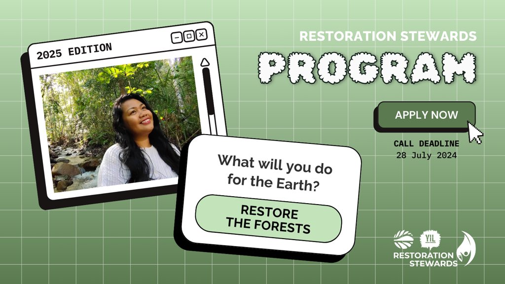 Are you the next #Forests Restoration Steward? <a href="/bustos_anali/">Analí</a> <a href="/Thisis_Kandi/">Kandi</a> <a href="/Gabsbio/">Gabriela Gavarrete 🌿</a> <a href="/amore_paredes/">amore alcala paredes</a>