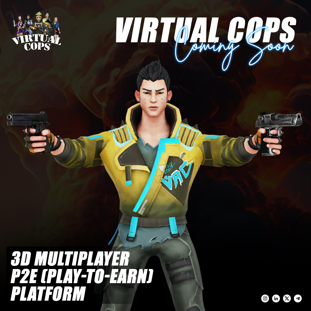 Blocklabtech's tweet photo. Get your squad ready! Virtual Cops is gearing up for an epic comeback with more excitement than ever before. Mark your calendars.

#VirtualCops #Gaming #virtualgame #virtualcope #download #install #vrcsuccess #vrcnetwork #vrcscan #vrc #vzoneworld #vrcrewards #vrcworld #btc #vrccoin #bitcoin #crypto
