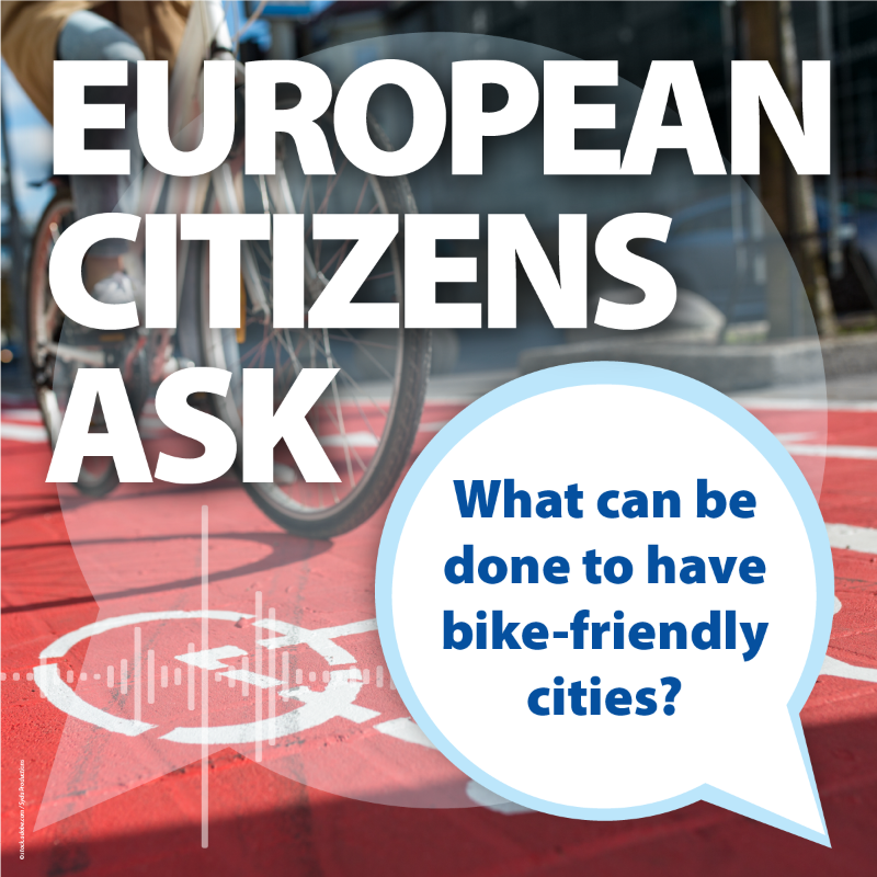 EU_CoR's tweet photo. 🚲Very few EU urban areas are safe for cyclists.
How can we make our cities more bike-friendly❓
@AriannaCensi, Deputy-Mayor for Mobility of Milan shares insights and actionable plans for revolutionizing urban mobility in the #CitizensAsk series.
Tune in now 👇