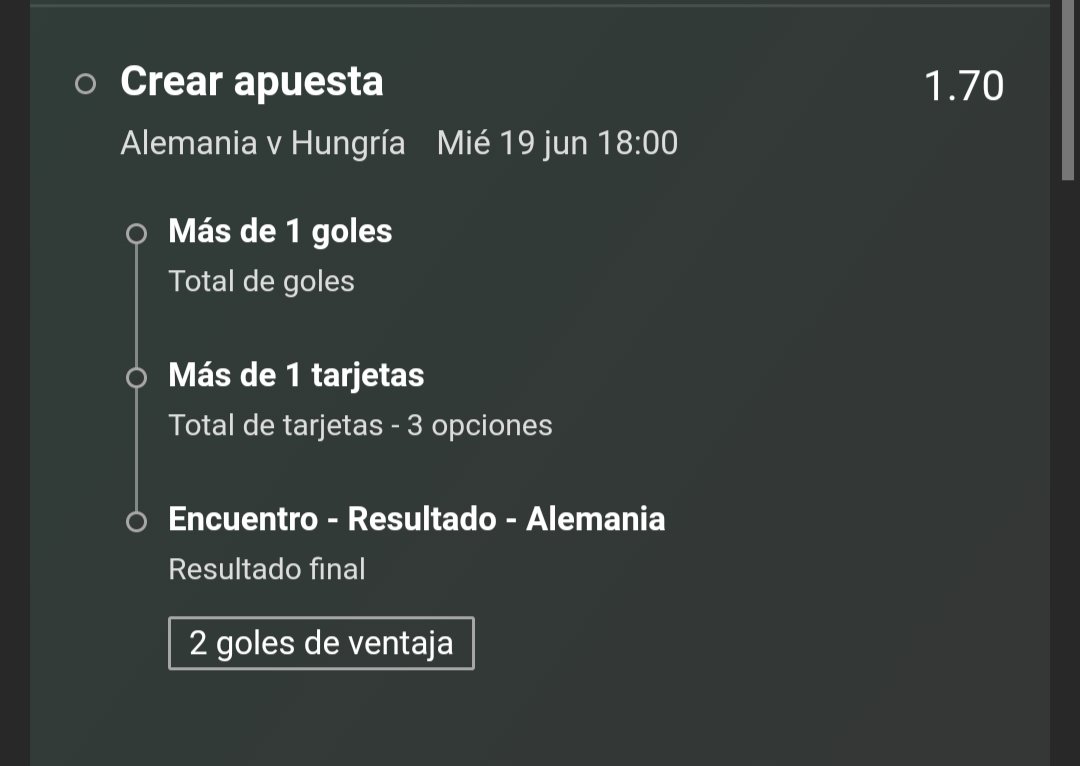 elpickdeoro_'s tweet photo. Hoy dejamos por aquí la apuesta para el partido de Alemania a las 18:00.
Para más consejos, tenéis nuestro canal de Telegram en la descripción.
#apuestasfutbol #beteurocopa #apuestagratis #futbol #eurocup #eurocopa #alemania #hungria #germany #hungary https://t.co/04f38w5nwE